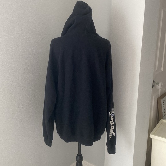 Hello Kitty Woman’s Pullover Hoodie - Kitty In Costumes Kanji Images & Sleeves - Picture 7 of 10